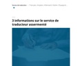 104946 : Service de traduction Lingo24