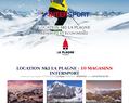 110974 : LOCATION SKI LA PLAGNE magasin INTERSPORT