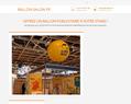 212381 : Ballon publicitaire pour stand et salon