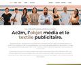 260585 : Ac2m - L'objet et le textile publicitaire