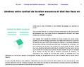 261334 : Contrat Location Vacances