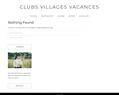 45867 : Guides des clubs et villages de vacances